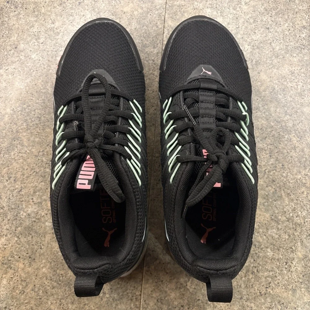 Puma VOLTAIC EVO‎ 'BLACK PASSIONFRUIT' Softfoam+ Running Shoes Black Size 7 M